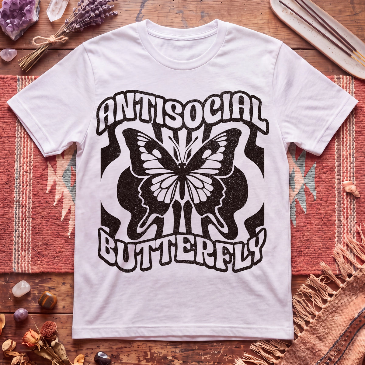 Anti-social Butterfly T-Shirt
