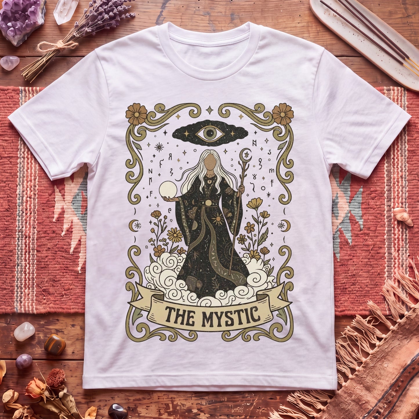The Mystic Boho Tarot T-Shirt