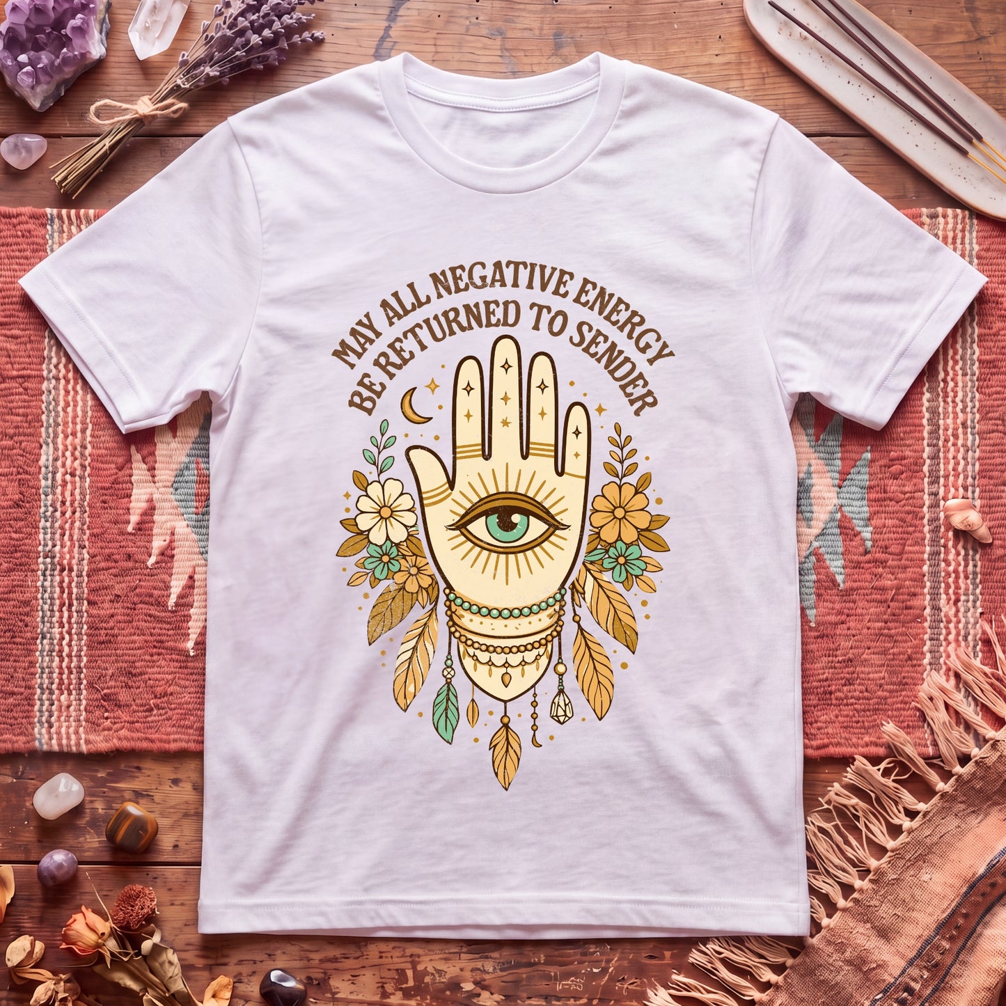 May All Negative Energy Be Returned T-Shirt