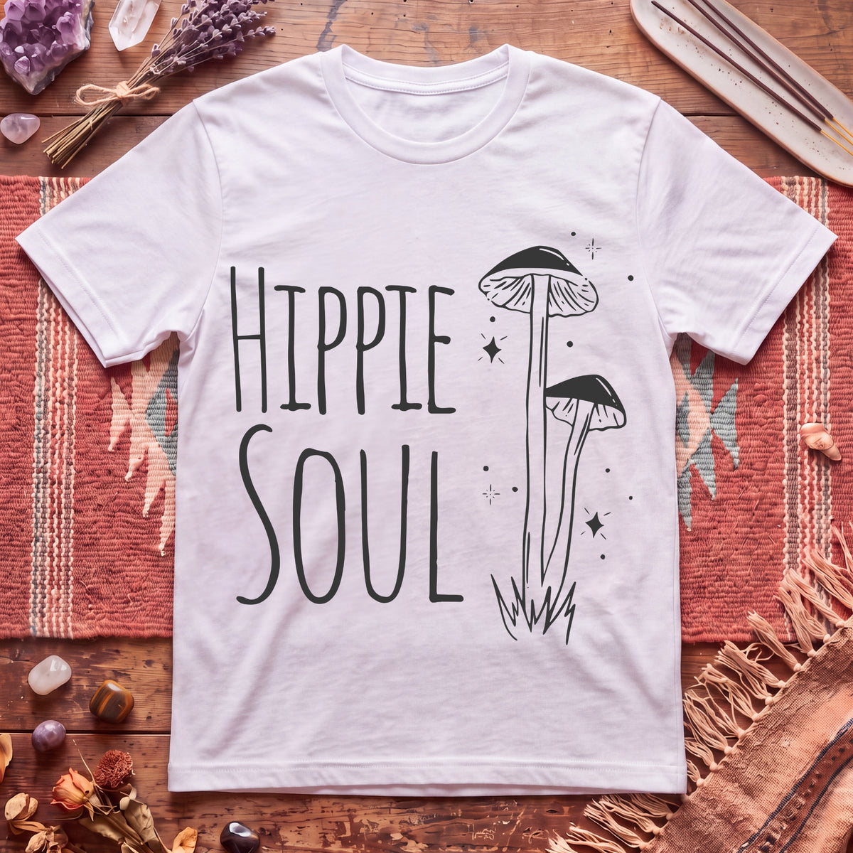 Hippie Soul Mushroom T-Shirt