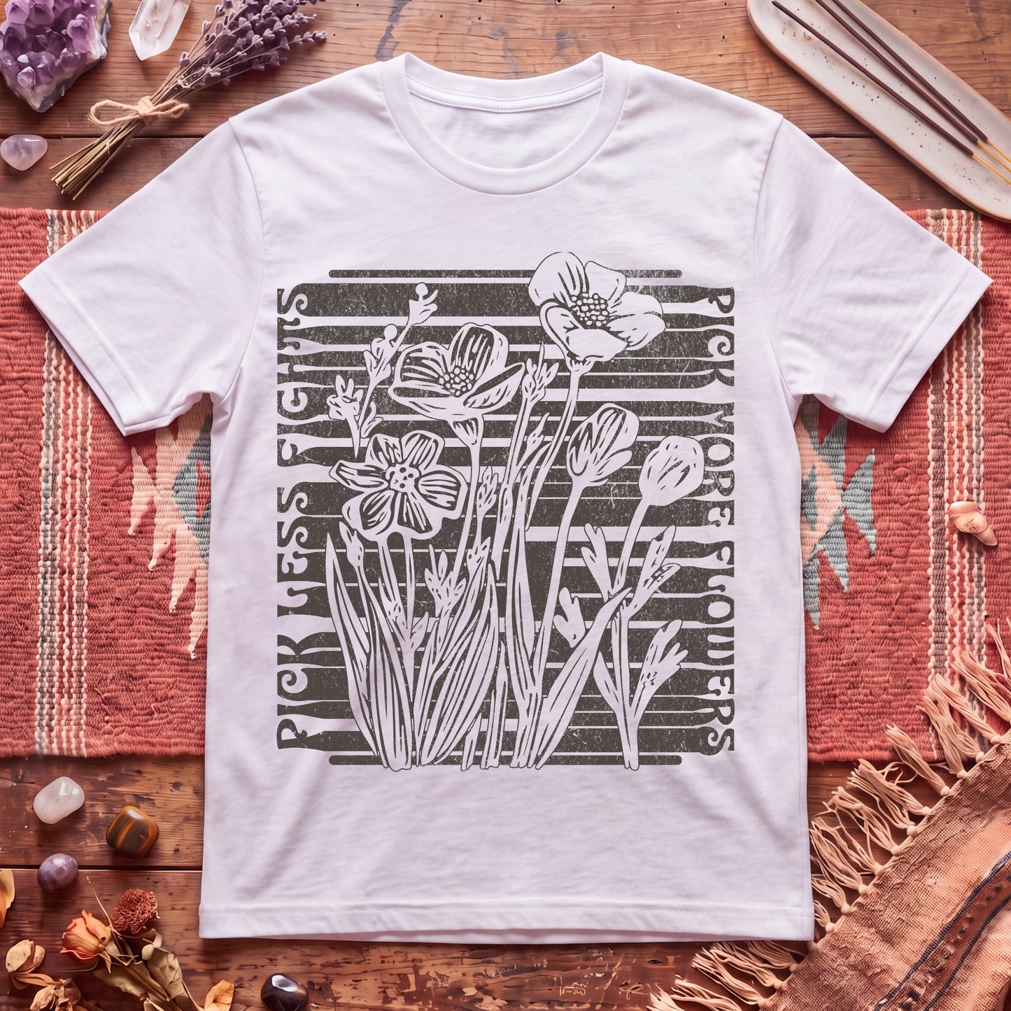 Pick More Flowers T-Shirt