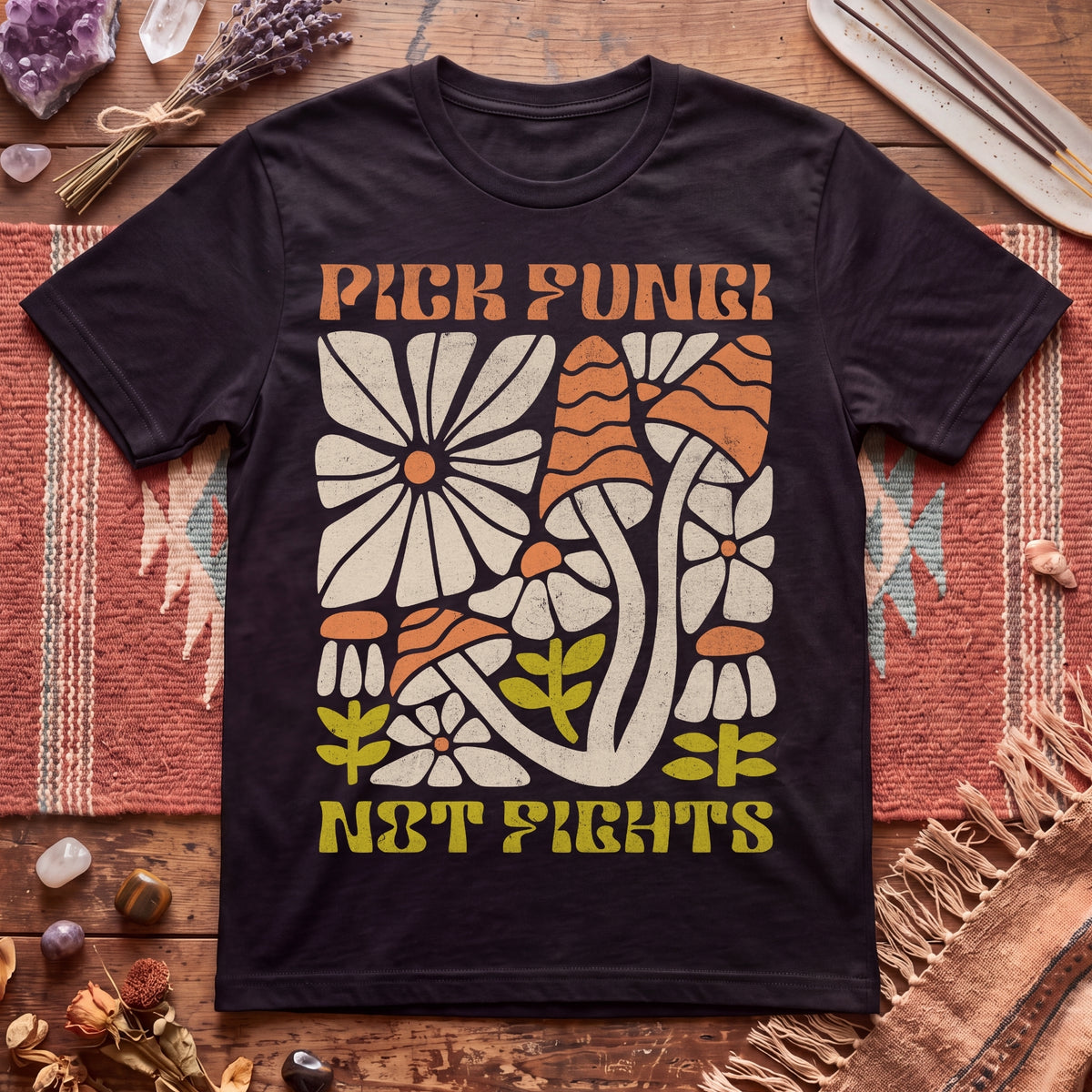Pick Fungi Not Fights T-Shirt
