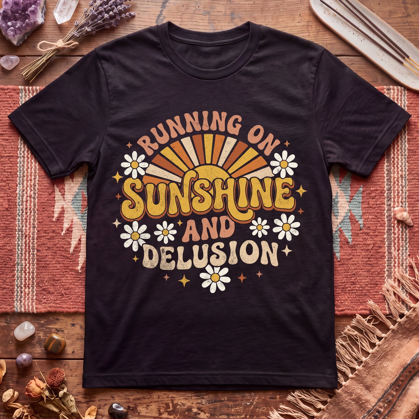 Running On Sunshine And Delusion T-Shirt