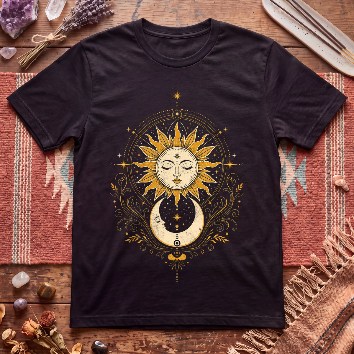 Sun Moon and Stars T-Shirt