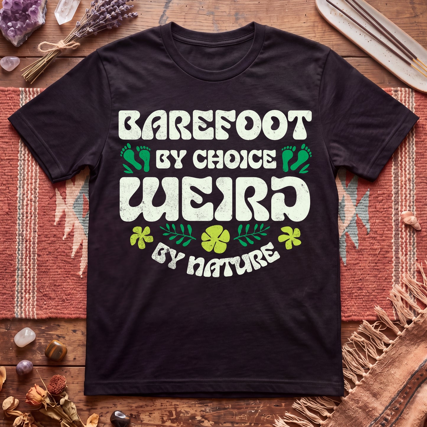 Barefoot by Choice Weird By Nature T-Shirt