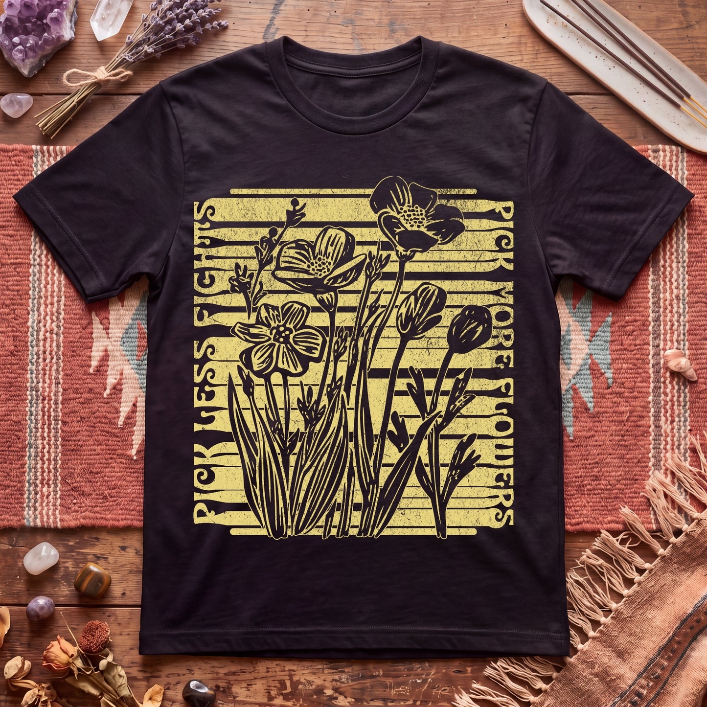Pick More Flowers T-Shirt