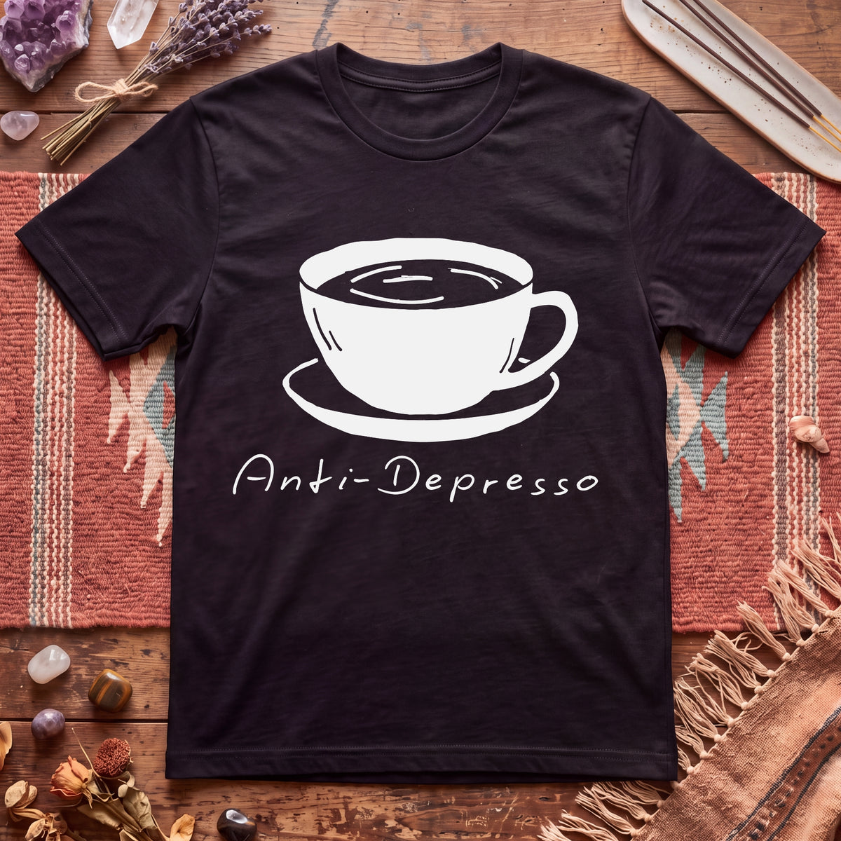 Anti-depresso Coffee shirt T-Shirt