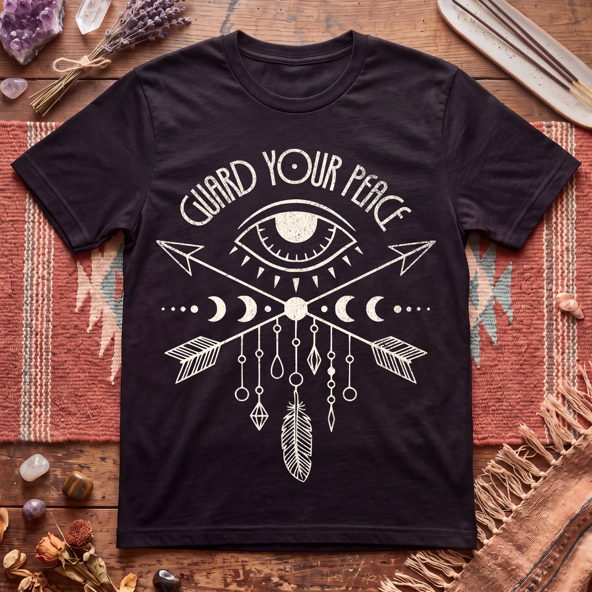 Guard Your peace Eye And Arrows T-Shirt
