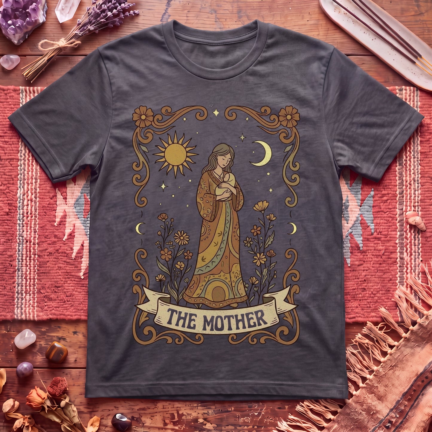 The Mother Boho Tarot T-Shirt