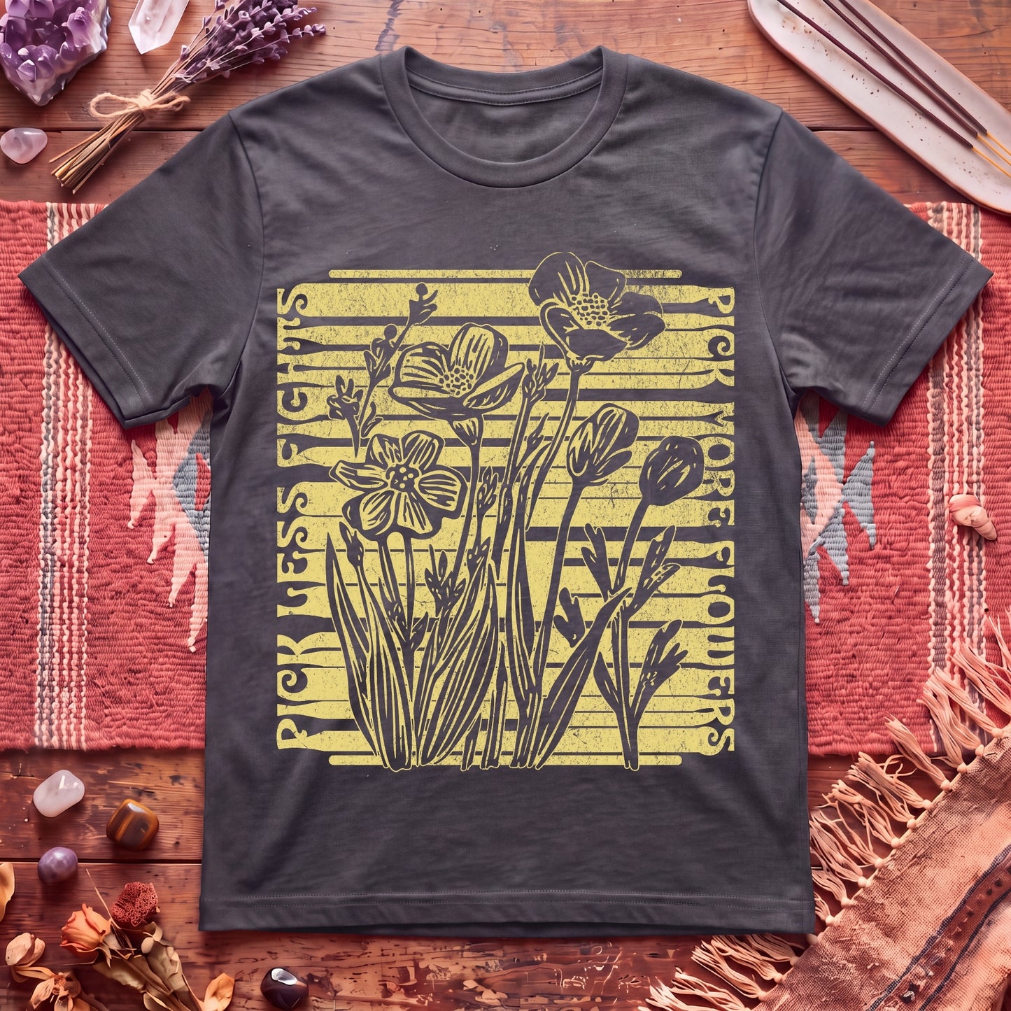 Pick More Flowers T-Shirt