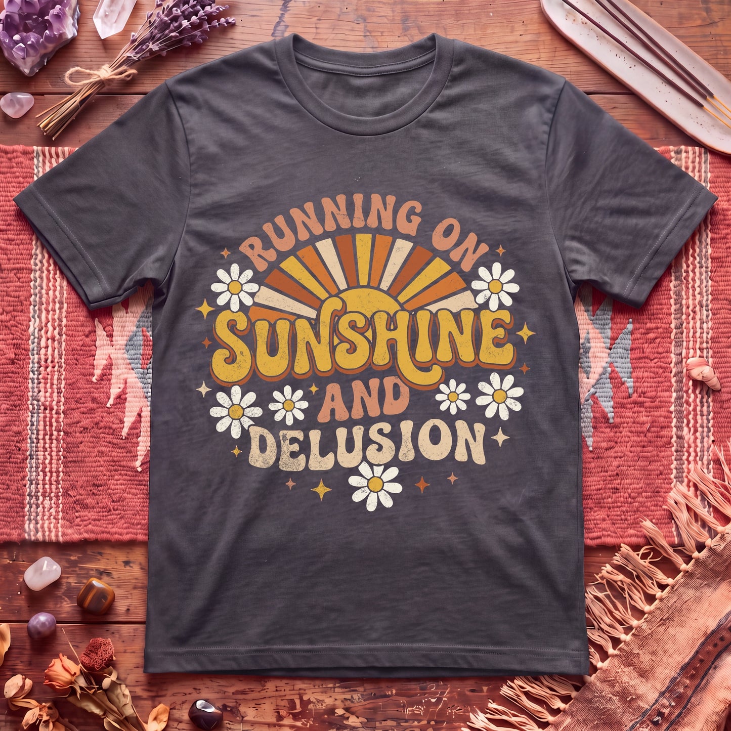 Running On Sunshine And Delusion T-Shirt