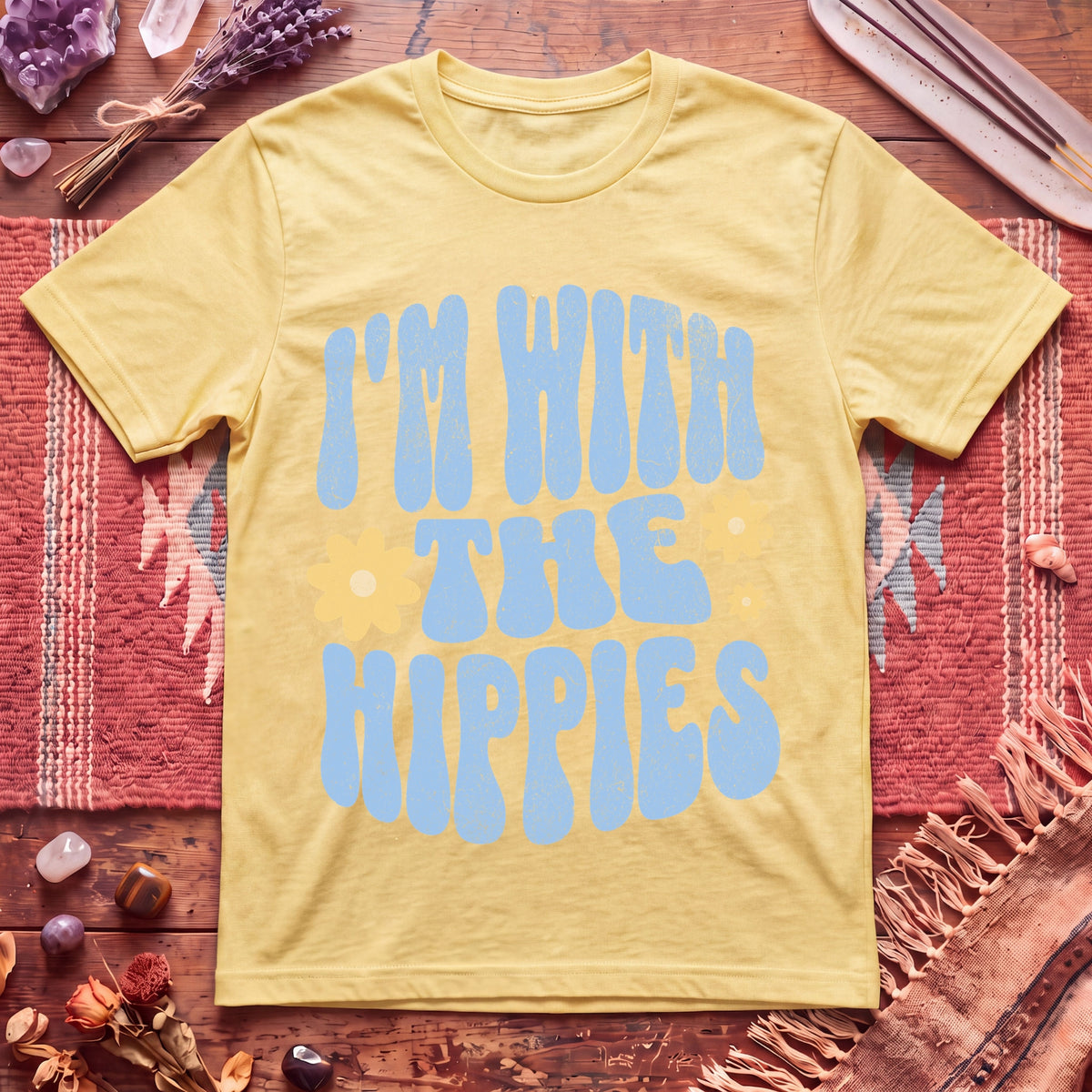 I'm With The Hippies T-Shirt