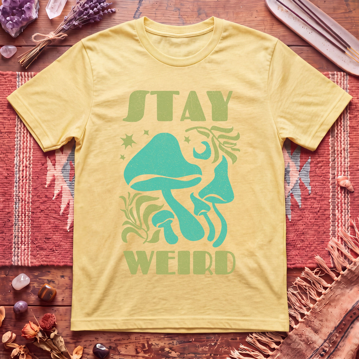 Stay Weird Mushrooms T-Shirt