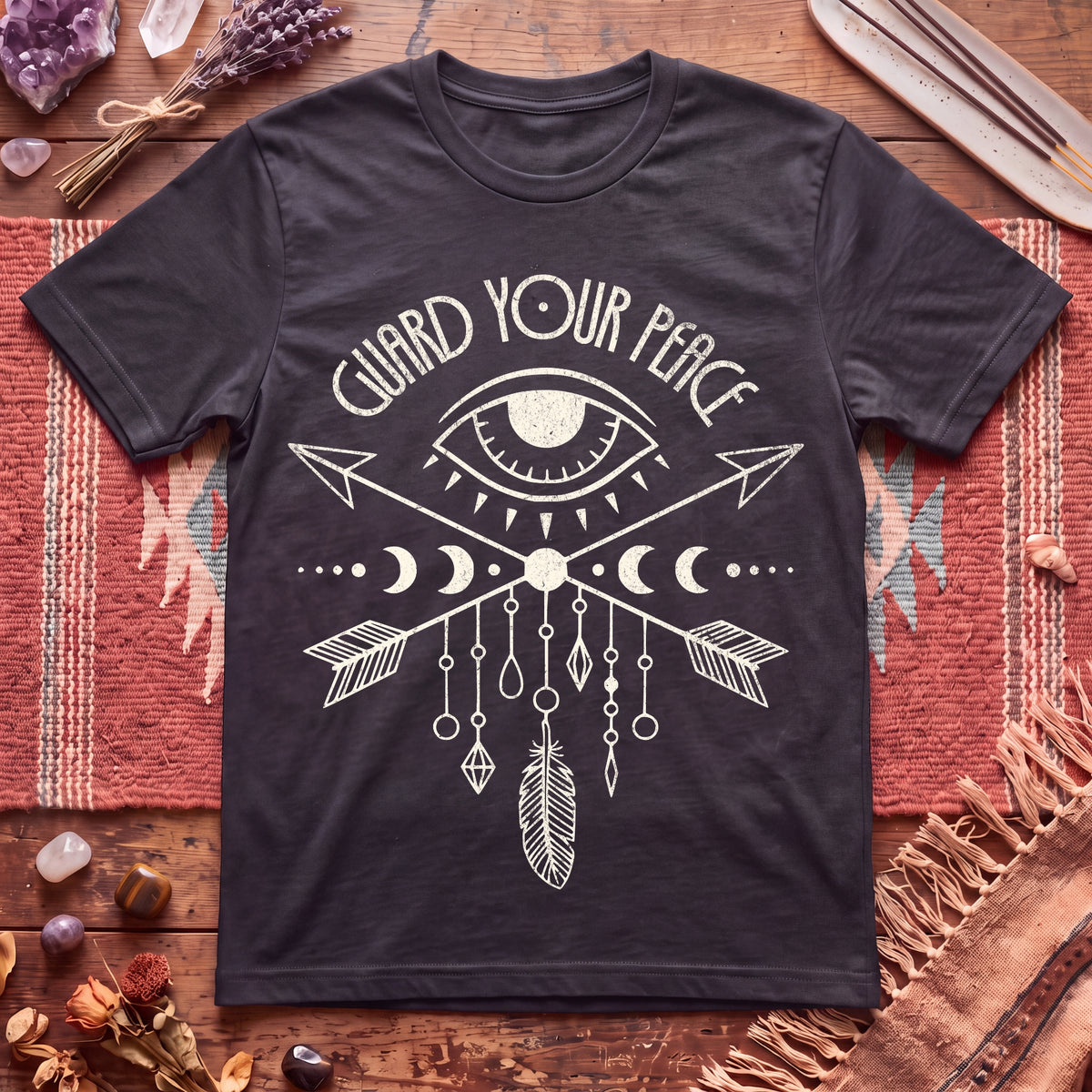 Guard Your peace Eye And Arrows T-Shirt