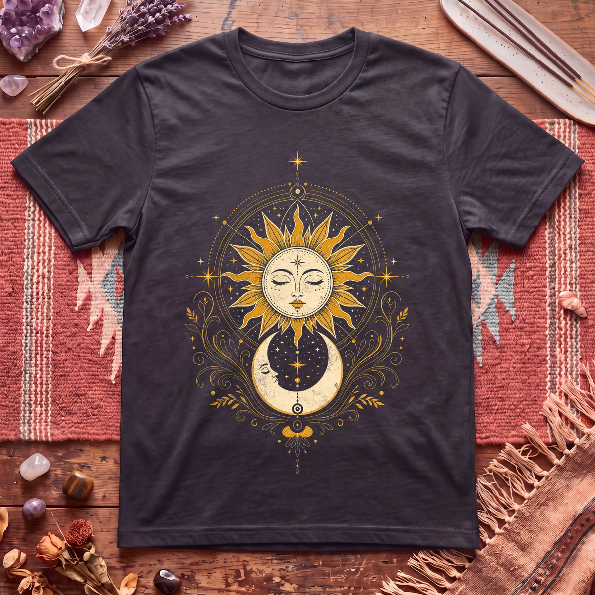 Sun Moon and Stars T-Shirt