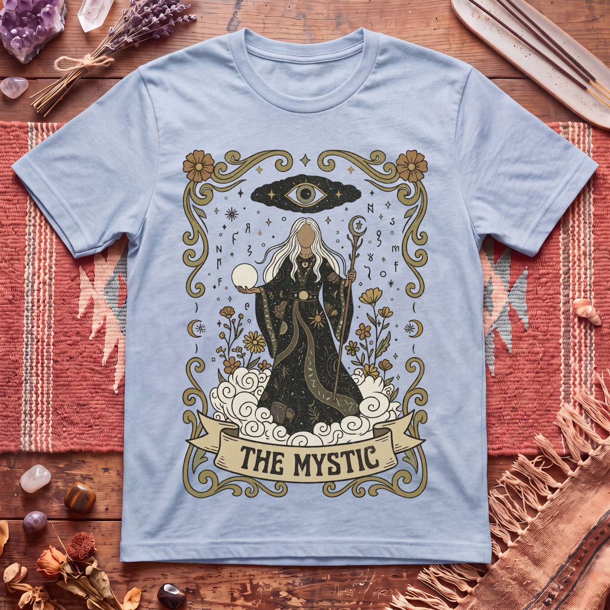 The Mystic Boho Tarot T-Shirt