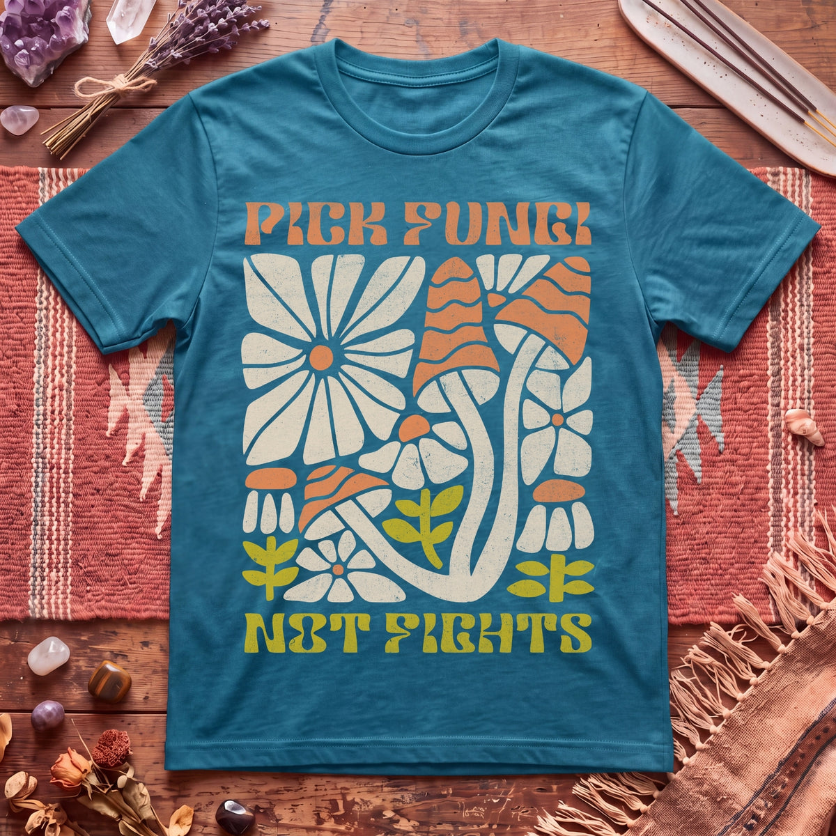 Pick Fungi Not Fights T-Shirt
