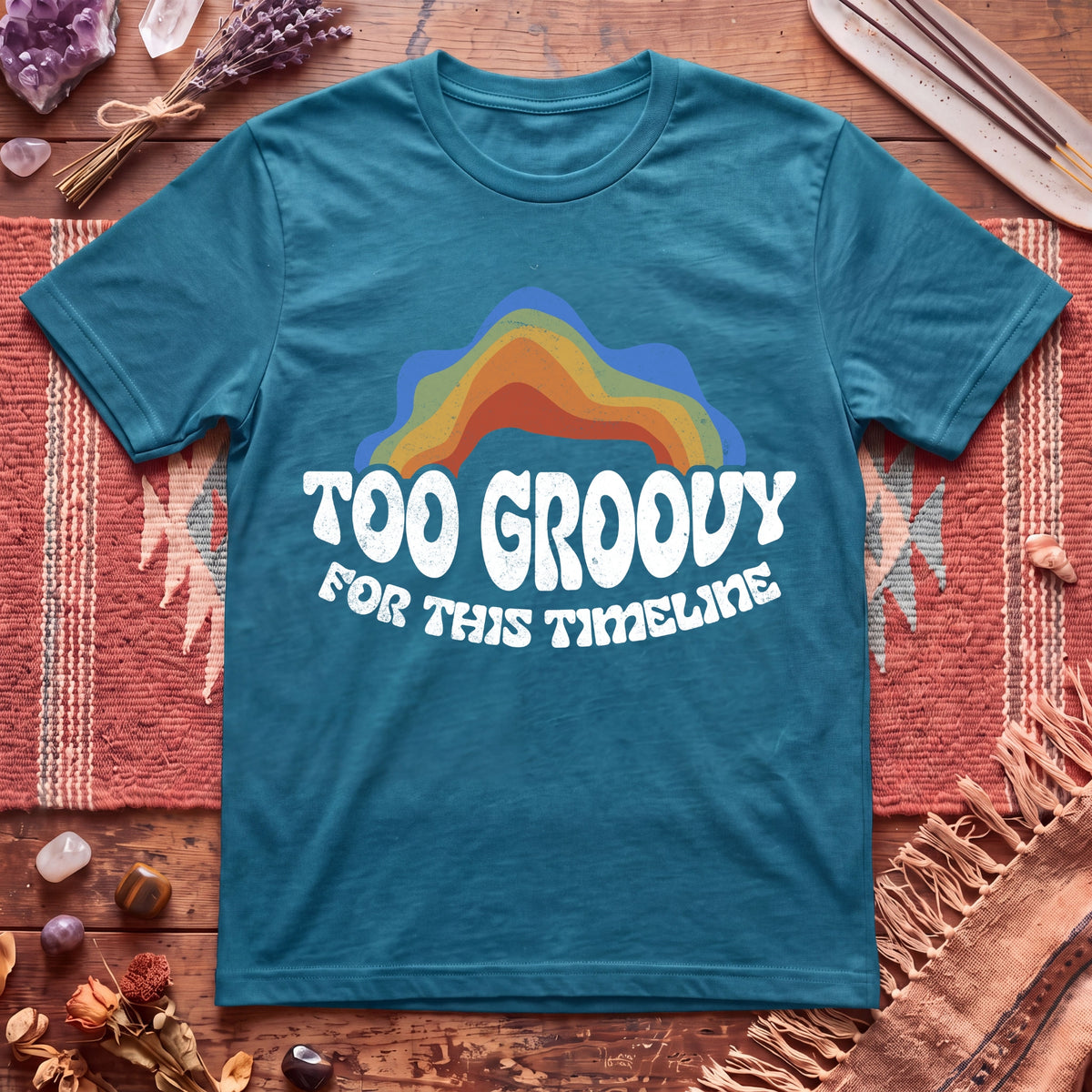 Too Groovy For This Timeline T-Shirt